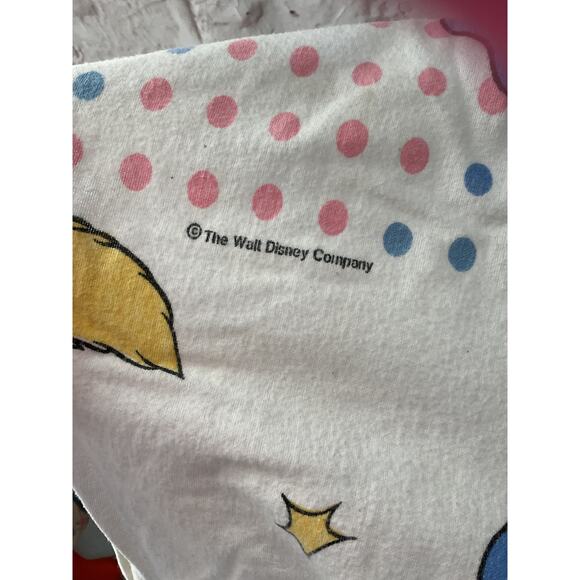 Minnie Mouse 90s Sheet Set Walt Disney Star  Flannel Flat & Fitted Twin 69"×98" - Picture 2 of 8